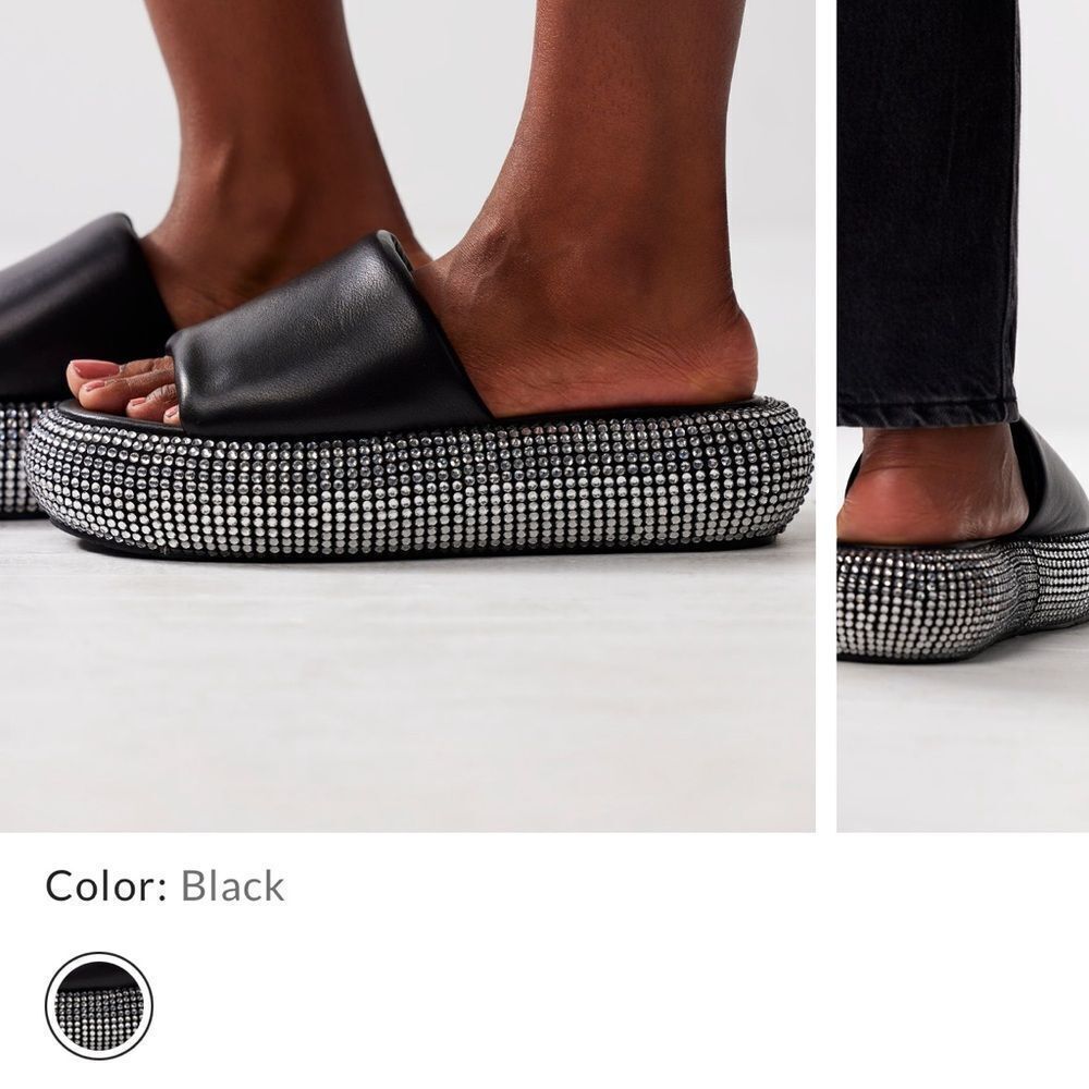 Free People Zigi New York Time To Shine Slide Sandals